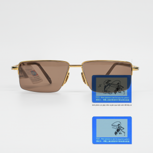 PORSCHE DESINGN P8499A 18K GOLD